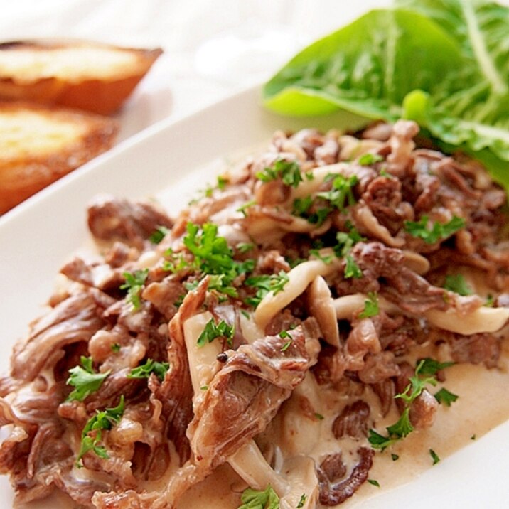 黒毛和牛のコーンクリームフリカッセ レシピ 作り方 By パッちゃん4649 楽天レシピ